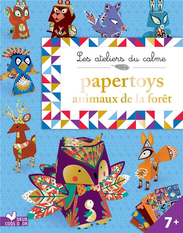 - PAPERTOYS ANIMAUX DE LA FORET - PAPERTOYS ANIMAUX DE LA FORET